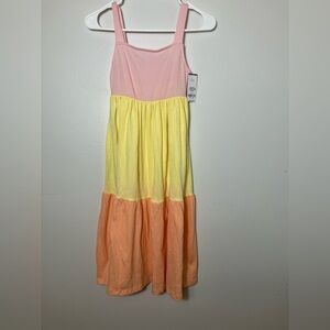 New!!! Carters Sundress Girls 10 Midi Colorful‎ Summer Tiered